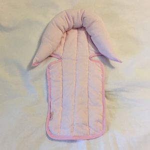 Mint infant headrest for car seat